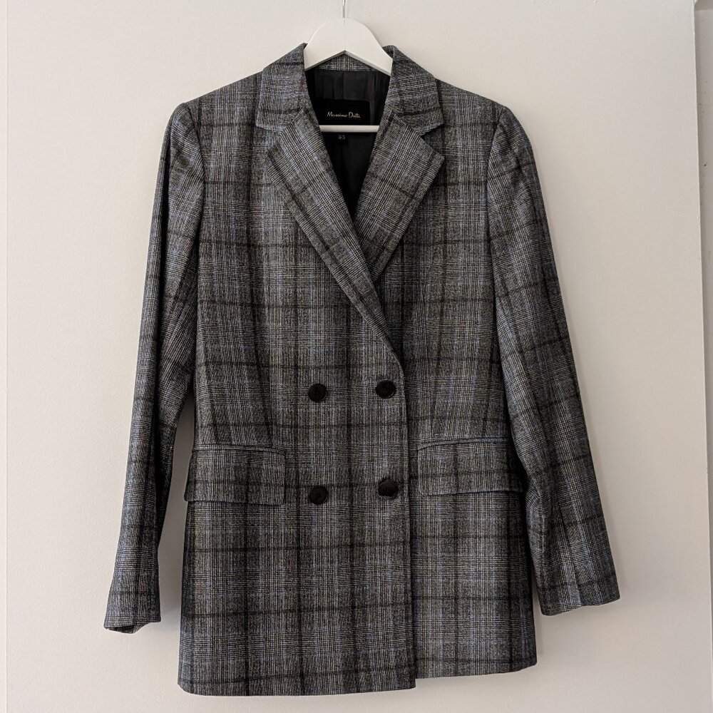 Massimo Dutti 100% Wool Blazer